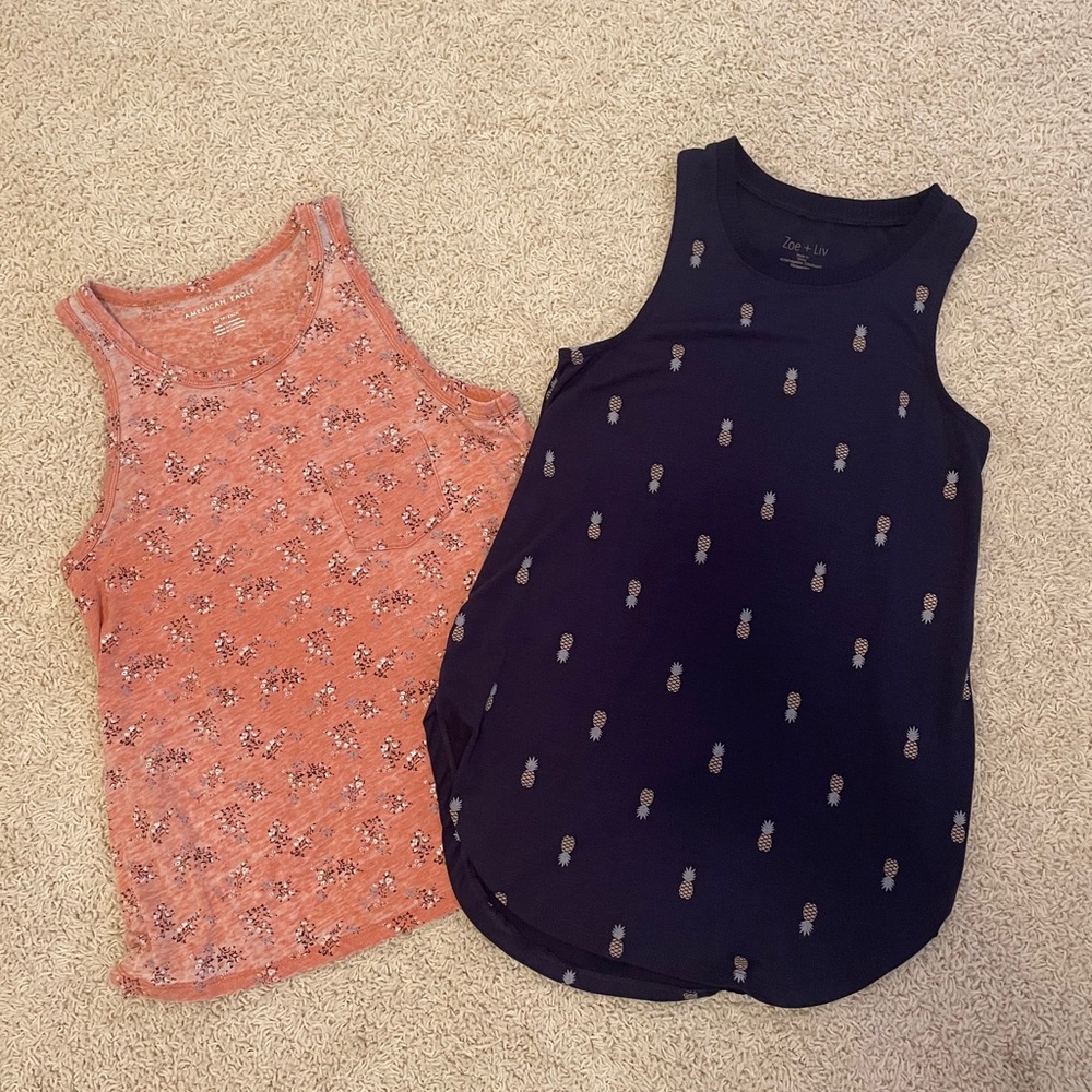 Set of 2 tank tops
